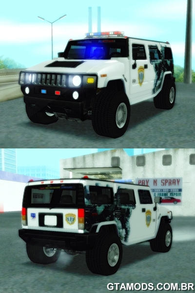 Hummer H2 CICPC - Polícia Venezuelana
